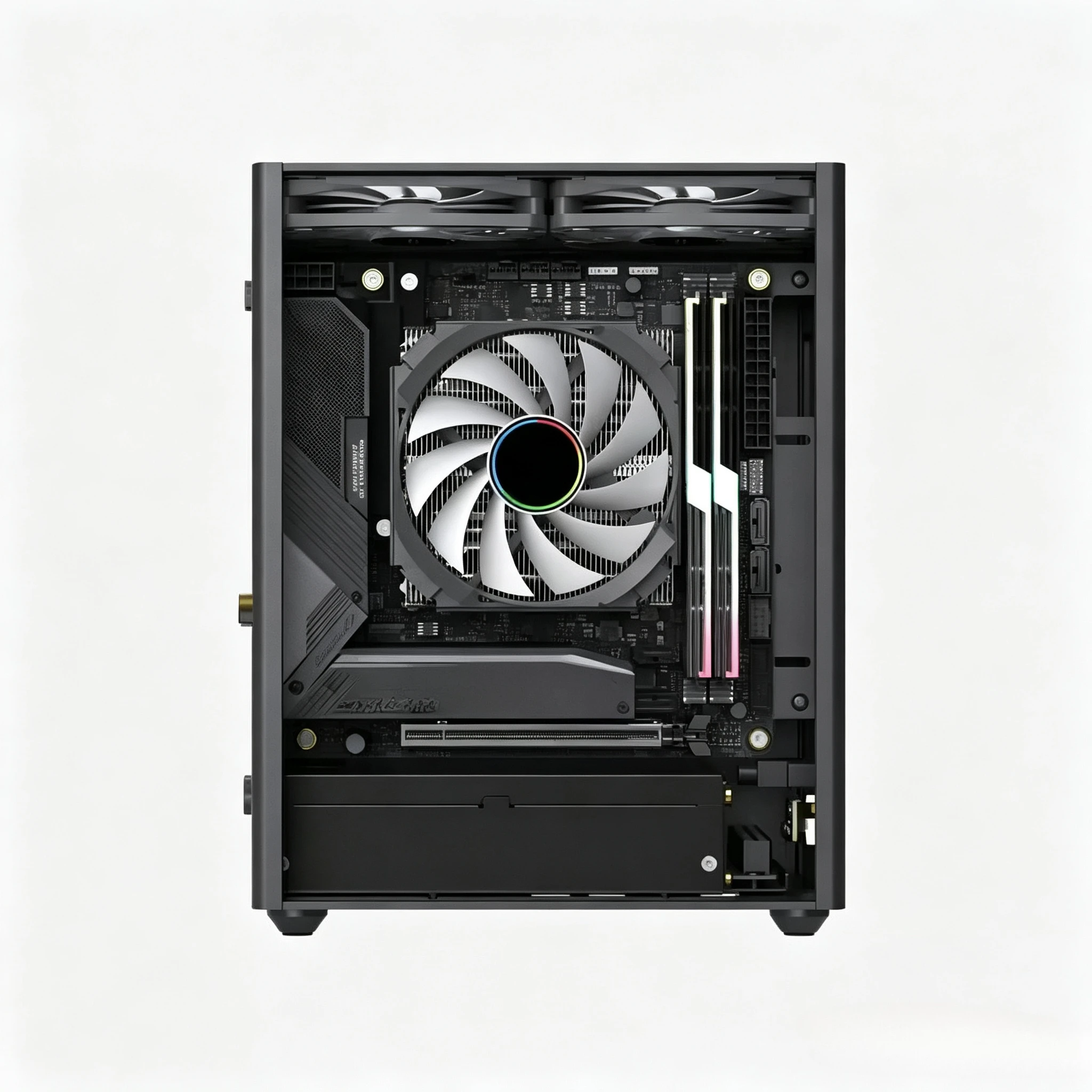 MINI ITX A4 Computer Chassis K2S K39 Ghost S1, CNC Machined Mini PC Case
