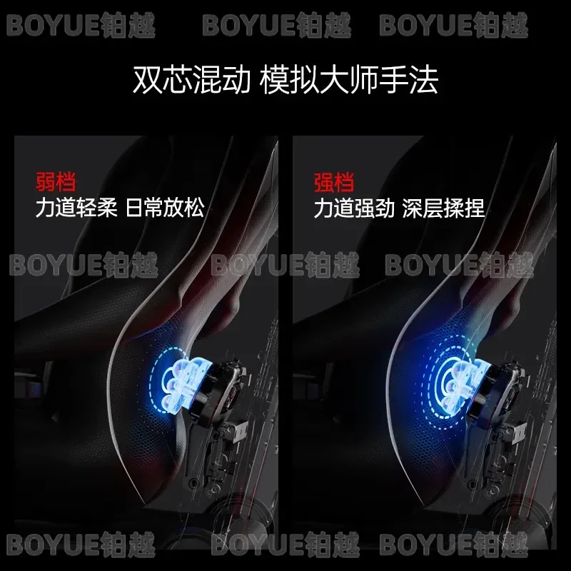 Ergonomic Gaming Chair with 8D Bionic Massage Function Mechanical Recliner Office Computer Seat High Back Support for Gamer view 4