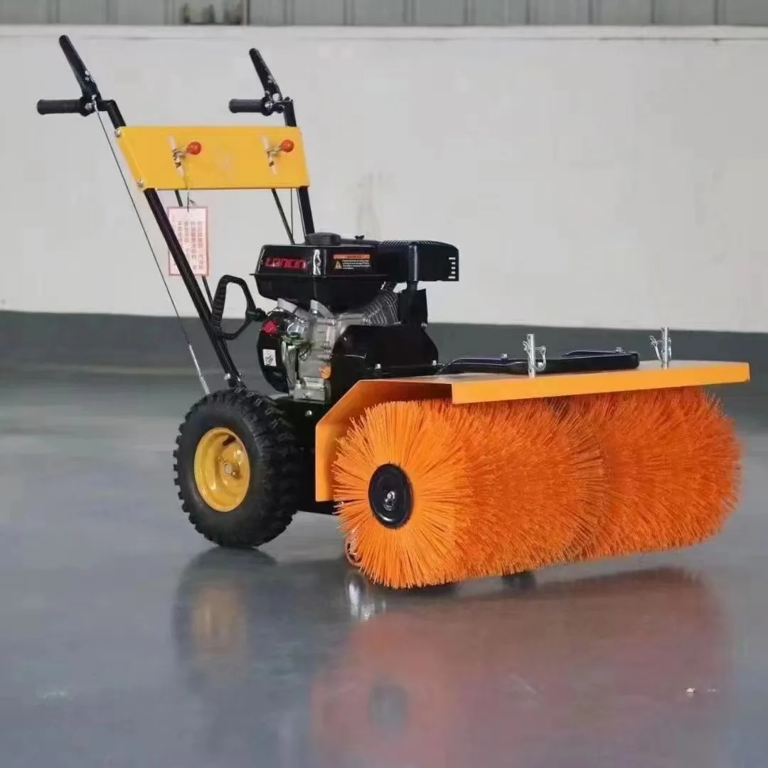 Hand-pushed 6.5 Horsepower Snow Blower, Multifunctional Full Gear Snow Clearing Equipment for Icy and Snowy Roads