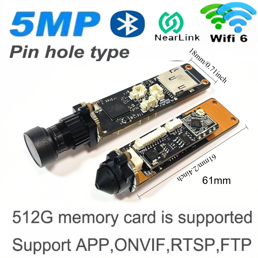 yZ[z~j5MP WiFiJ 5MP HD P2P TCY18mm  CXIPJW[ PCB SDJ[hXbgt ƒpCCTVJVXe HieasyΉ