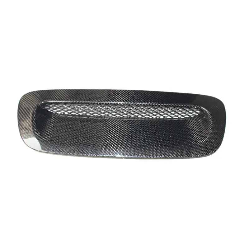Carbon Fiber Hood Air Intake Scoop For MINI Cooper S R56 OEM Style Bonnet Air Outlet Vent Auto Exterior Accessories 2007-2013