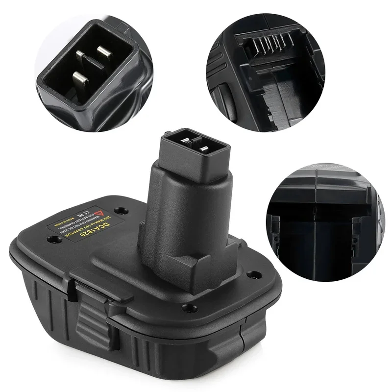 New For Dewalt 20V Lithium Battery Converted Adapter for 18V Lithium Ion Nickel NI-CD And NI-MH DCA1820 Adapter Convertor