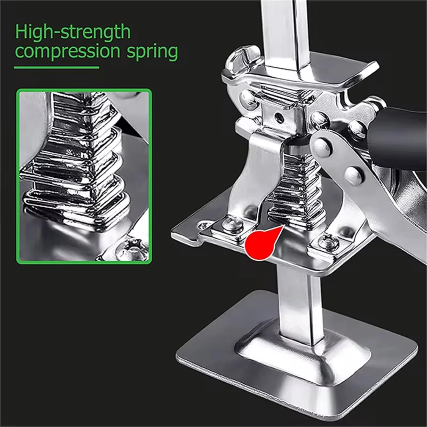 2PCS Labor Saving Arm Jack, 8 Inch Multifunctional  Lifter Jacks  Installing Cabinet and Door Lifter Carrying