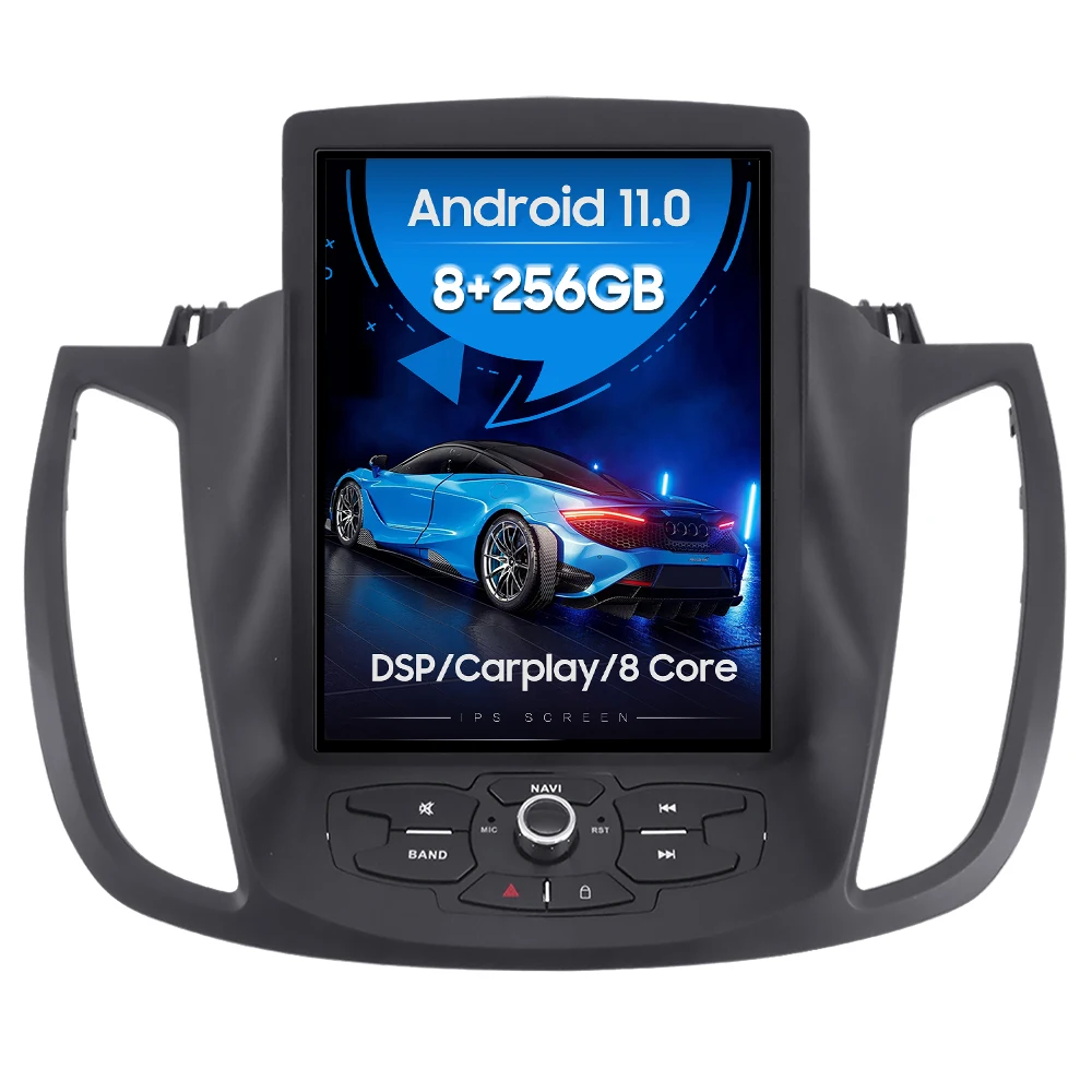 

For Ford Kuga 2013-2018 10.4" inches Android 13.0 8+256GB T-Style Touch Screen Car Radio DSP Player GPS Stereo Upgrade HeadUnit