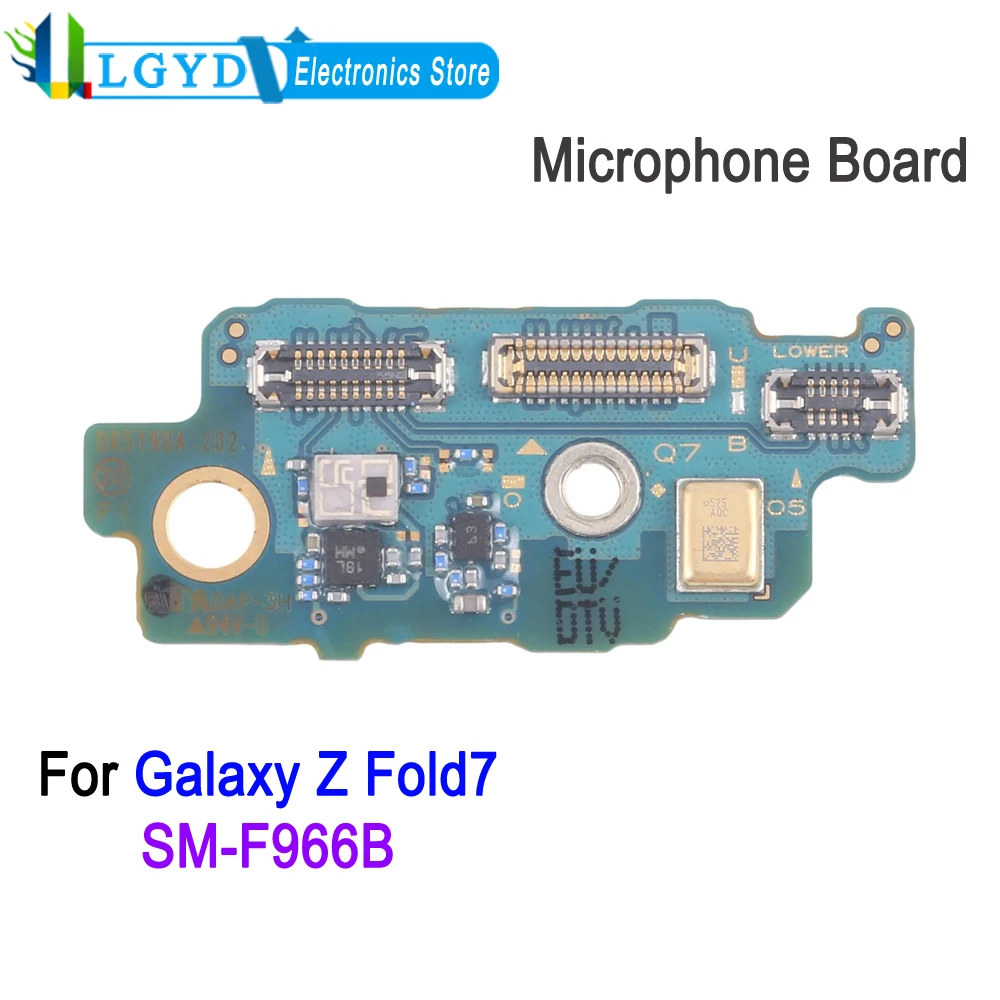 

Микрофонная плата Fold7 для Samsung Galaxy Z Fold 7 5G, SM-F966B, ремонтная плата микрофона телефона, запасная часть