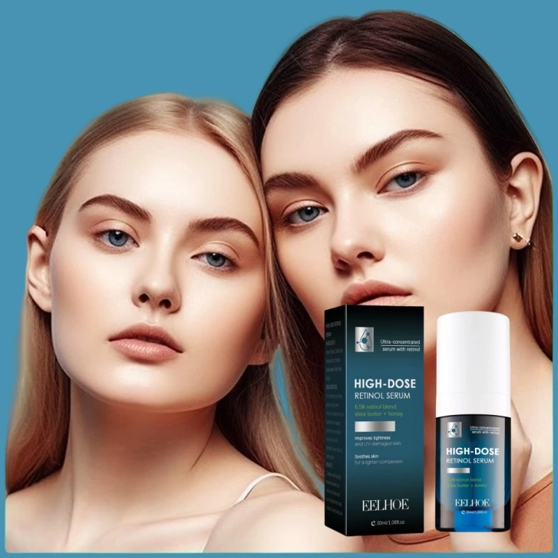 30ml Retinol Essence, Rich in Retinol, Shea Butter, Honey Extract, and Cactus Fruit Extract, with a Gentle Texture That Is Easily Absorbed, Moisturizes the Skin, Reduces Fine Lines, and Makes You Look Younger. This Is Also a Great Gift for Your Mother or Girlfriend