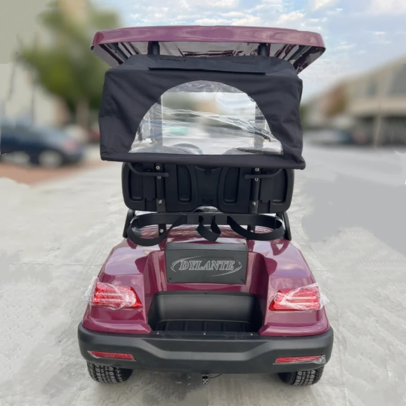 New Mini Electric Golf Cart 2/4/6 Seats 3500W/4000W/500W Motor Color Tire And Model Can Be Customized For Golf Course