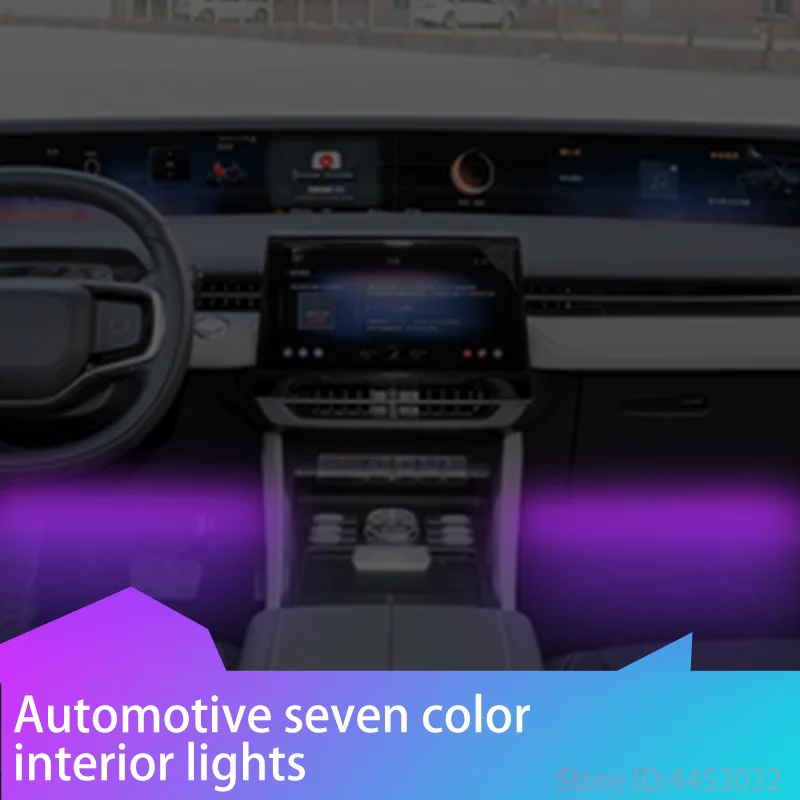 

For Lincoln nautilus mark Newly upgraded Led RGB Car Foot Ambient Light With USB Neon Mood Lighting Backlight Music Control App