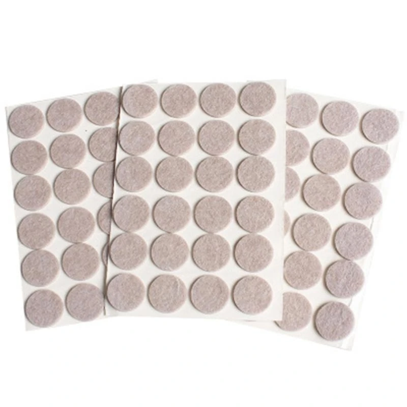 J2HB 72Pcs Felt Chair Leg Pad Adhesive Floor Scratch and Noise Reducers