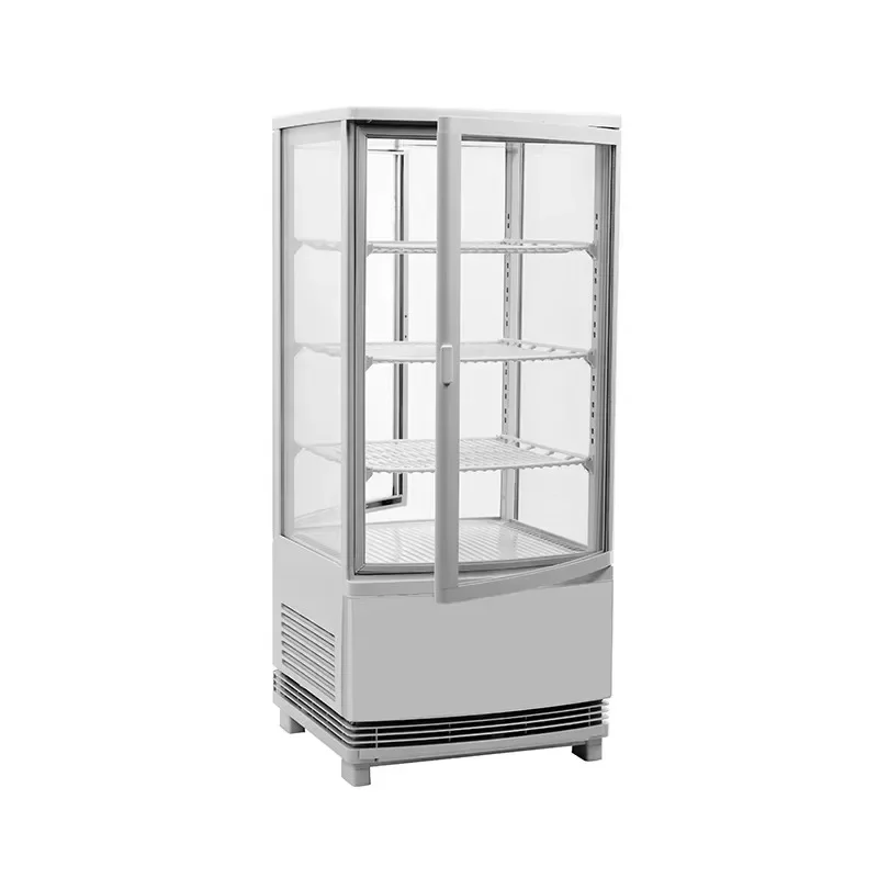 Industrial Restaurant Catering Stainless Steel Kitchen Tools Equipment Anti-Corrosion Single Double Curved Doors Refrigerated