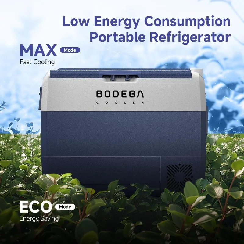 ثلاجة سيارة بوديجاكولر 12 فولت، ثلاجة فريزر سيارة محمولة سعة 64 لتر، تحكم بلوتوث، (60 لتر) -4 ℉ -68 ℉ الكهربائية #1