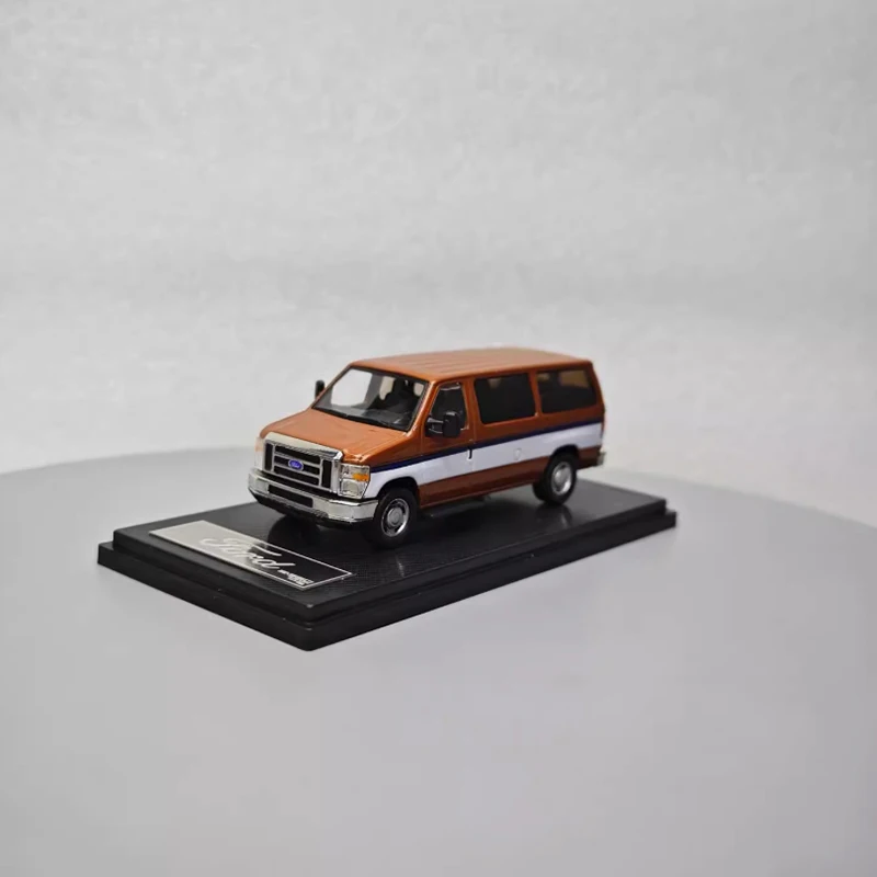 

596 Model 1/64 Scale Ford E350 van (rear door can be opened) Alloy Model Car for Collection& Display
