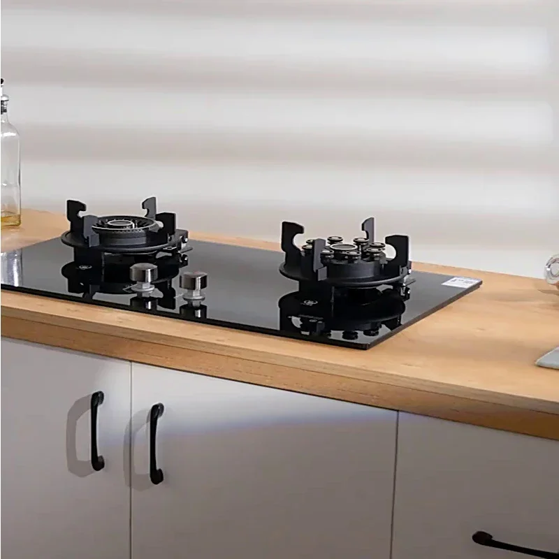 Fornello a Gas a due teste fornello magico reversibile, fornello a gas, fornello a Gas, elettrodomestico go double cooker