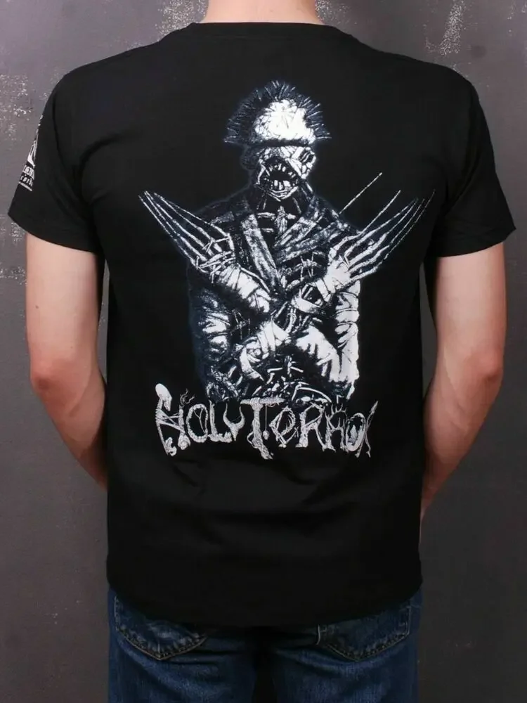 HOLY TERROR - Mindwars (T-Shirt) Slayer Kerator Sodom Black