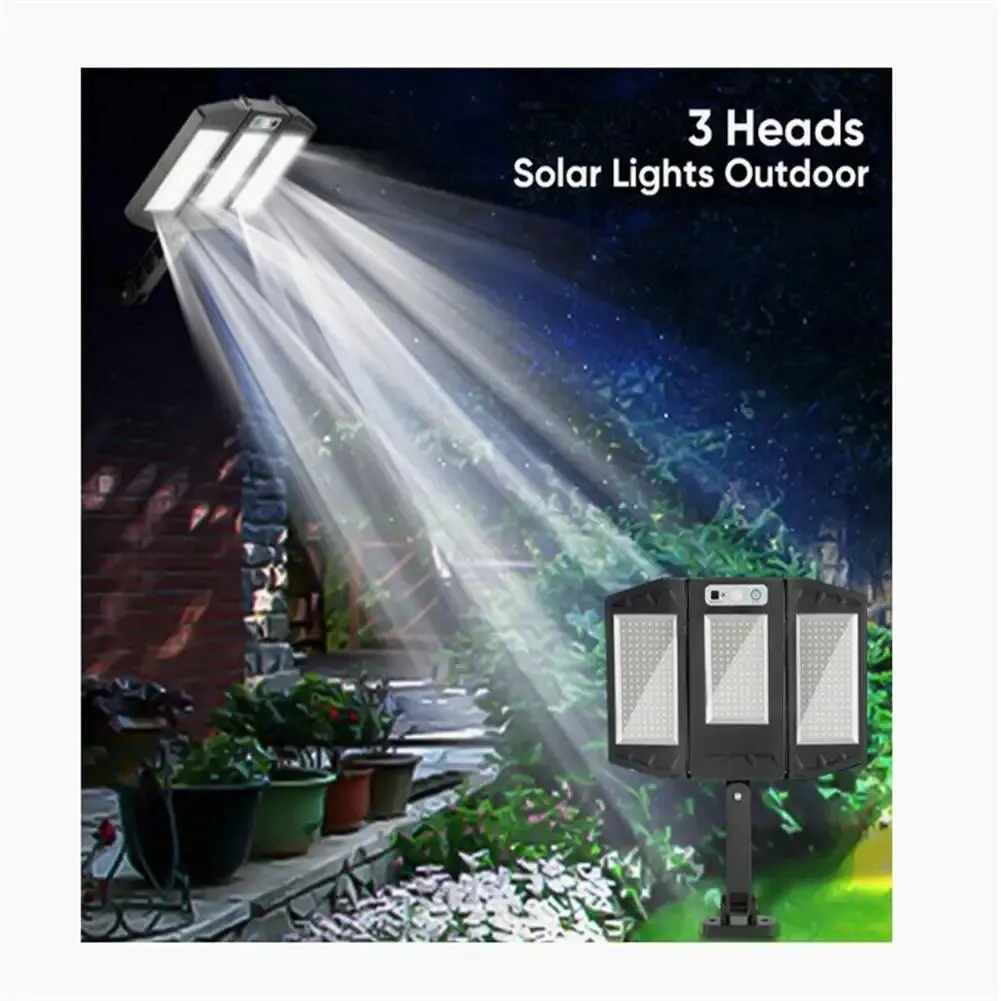 

Led Solar Street Light 3 Modes Super Bright Remote Control Dusk To Dawn Outdoor Wall Lamp