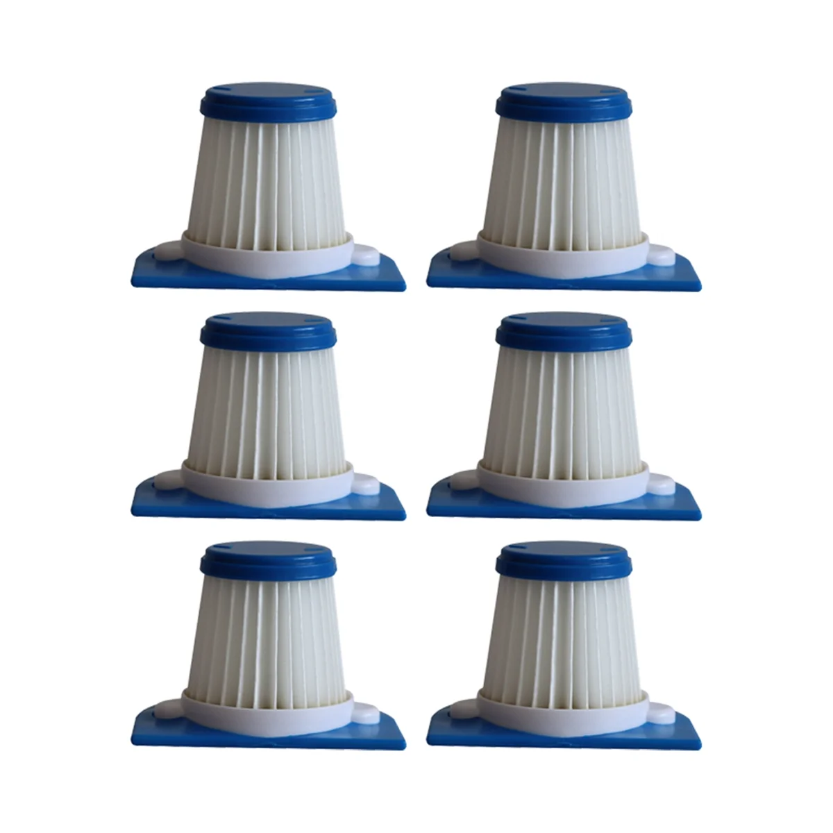 6PCS HEPA-Filter für FC6230/FC6231/FC6232/FC6233/FC6331 Staubsauger Haushaltsreinigung