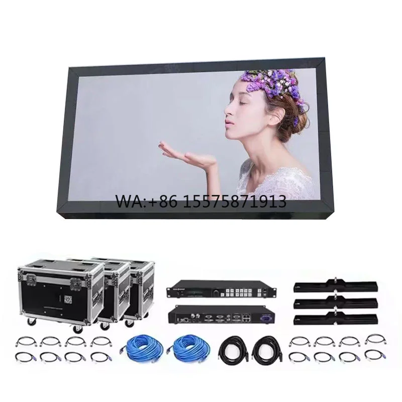 Outdoor Waterproof IP65 8K Resolution Sunlight Readable Wall-Mounted LED Display Menu Boards for Advertising