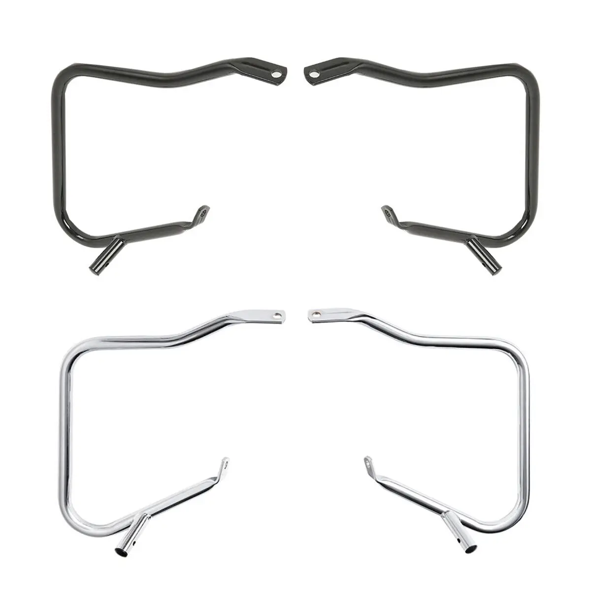 Motorcycle Saddlebags Guards Bracket For Harley Touring Road King Electra Glide Road Glide 2014-2022