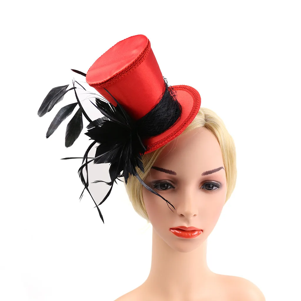 

Magician's Bucket Hat, Circus Playground Show hat Halloween Costume Performance Top Hat