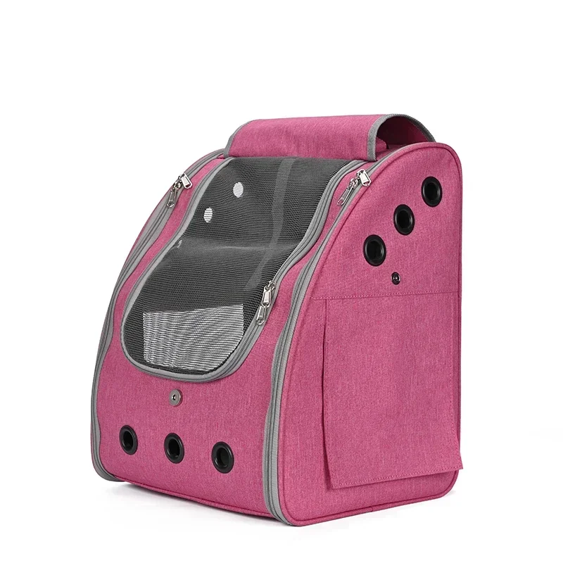 Pet backpack pet carrier backpack for cats and dogs cat bag travel bag for pet carrier cage foldable mochila para perro