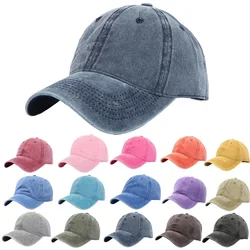 Vintage Baseball Cap Hip Hop Washable Cotton Adjustable Cap Hats For Men Wholesale and Retail Of Unisex  Hats