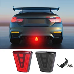 Led Brake Pilot Lights Sporty F1 Style Rear Tail Lights 12V Car Flash Warning Reverse Stop Safety Signal Lamps For Auto SUV Moto