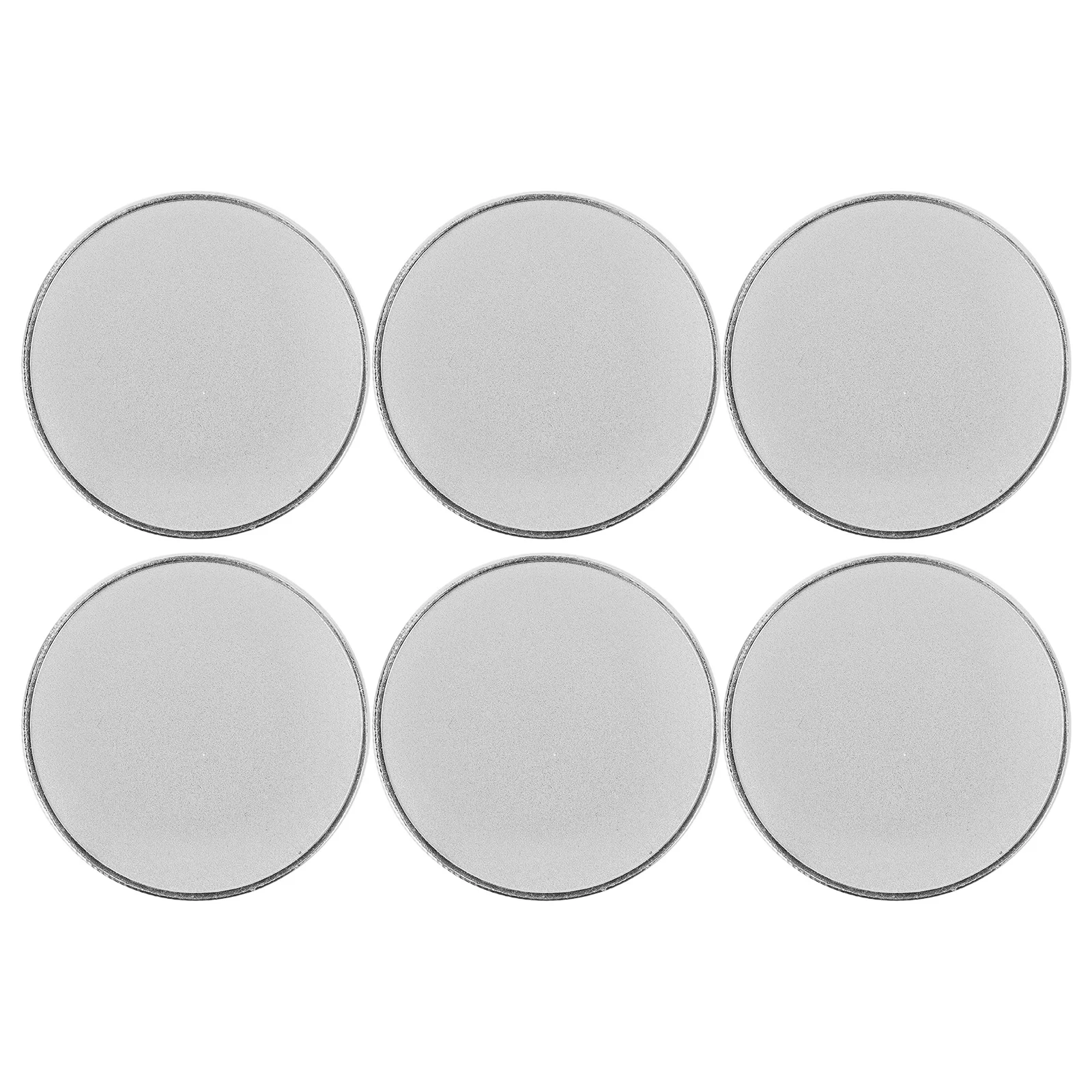 

6Pcs Blank Coin for Engraving: 40Mm Round Metal Blanks Alloy DIY Challenge Coins Threaded Coin Supplies