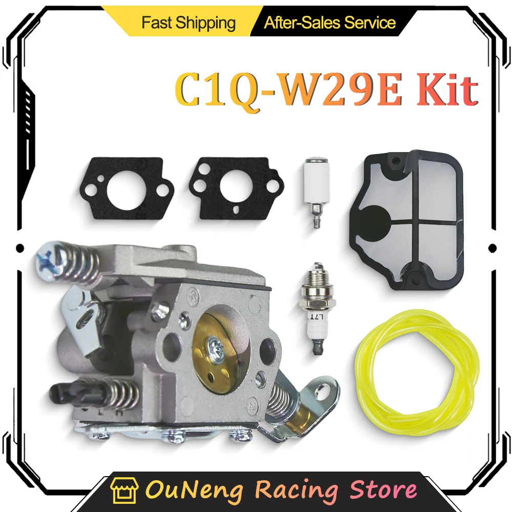 

Chainsaw Carburetor Carb For Husqvarna 36 41 136 137 141 142 Chainsaw ZAMA C1Q-W29E Chainsaw Garden Power Carburetor Kit