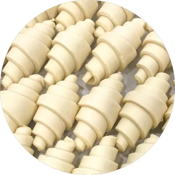 Compact Frozen Croissant Making Machine Italian Croissant Production Line Croissant Shaping Machine customize