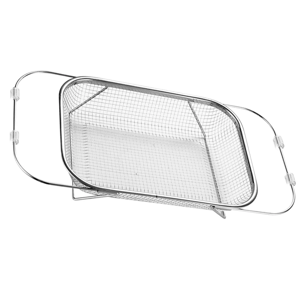 

Extendable Sink Basket Stainless Steel DrainBasket KitchenSinkStrainer FruitVegetable Washer CompactRetractable Drainer