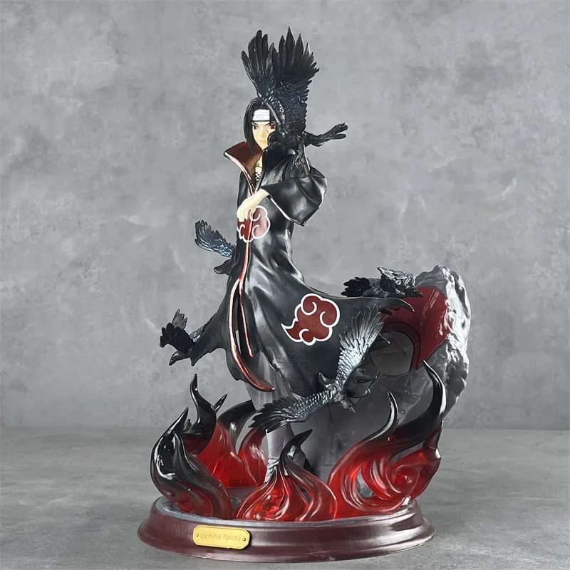 27cm Anime Naruto Figure Raven Weasel Uchiha Weasel Action Figure Model Statue Model Collection Decoration Model Toys Gift image 4