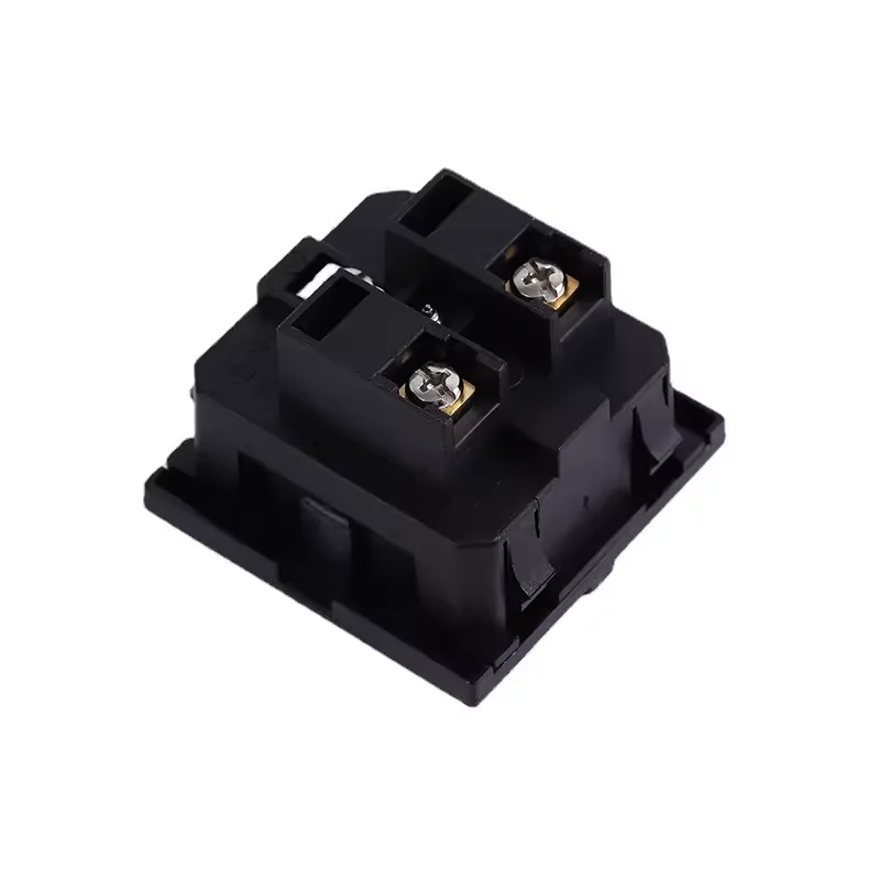 Taiwan original authentic RG-02 black 16A250V European standard German two-hole power socket VDE