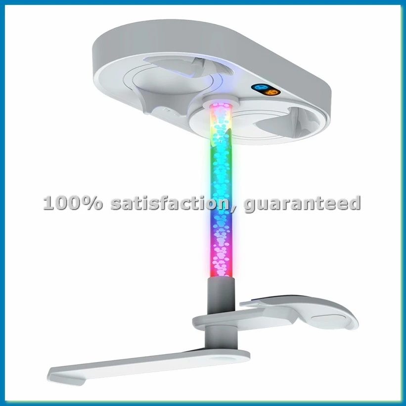 

For VR2 Controller Charging Base with Led Light for PSVR2 Handle Charging Base Headphone Storage Rack-BCBW