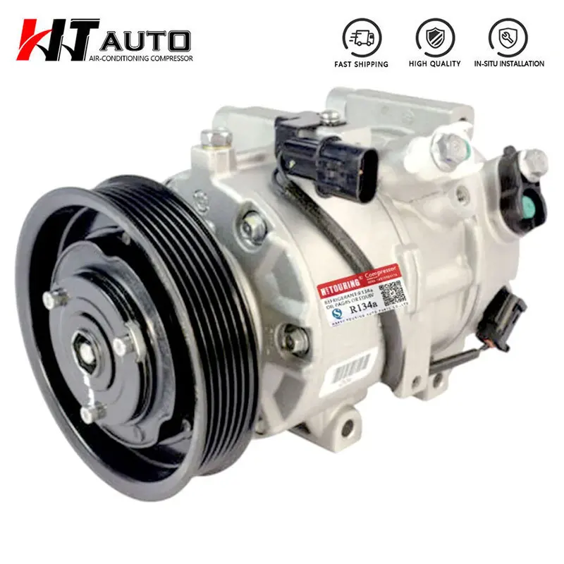 For hyundai air conditioner compressor Hyundai Genesis Coupe V6 3.8L 2013 2014 2015 2016 DVE16 97701-2M600 977012M600