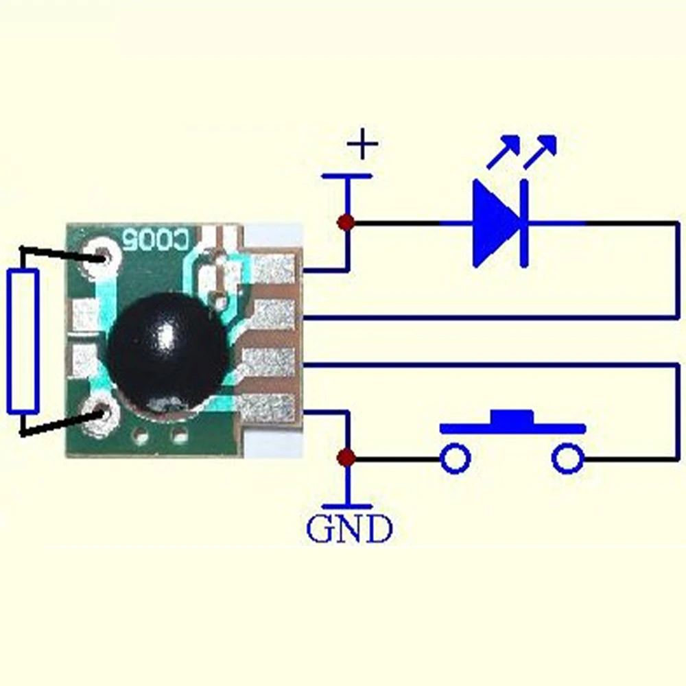 Módulo de temporizador de chip de temporizador de disparo de retardo multifunción, temporizador IC, 10 piezas, 2s - 1000h