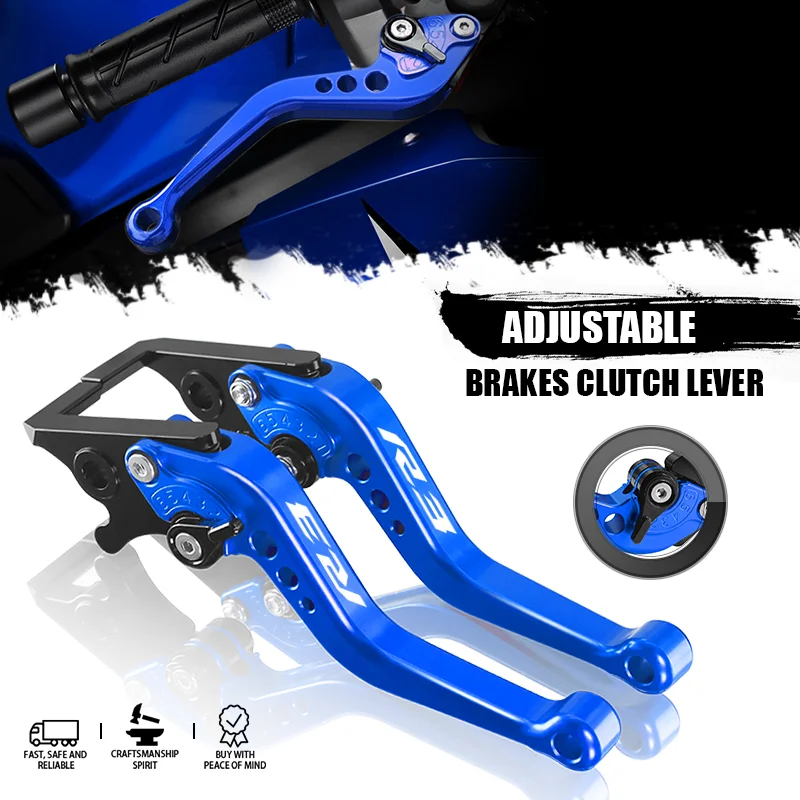 High Quality Adjustable Brake Clutch Lever Short Brake Lever For R3 R25 2015-2024 R15 V3 2017-2024 Motorcycle Accessorie