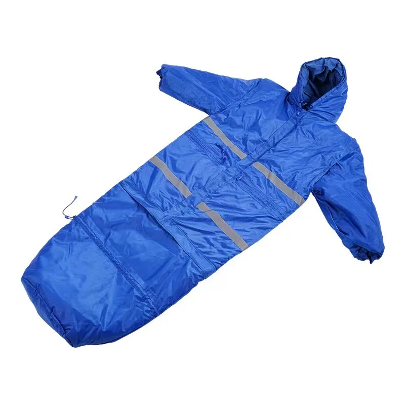 

Outdoor cold relief multifunctional sleeping bag single camping adult thickened warm portable emergency rescue