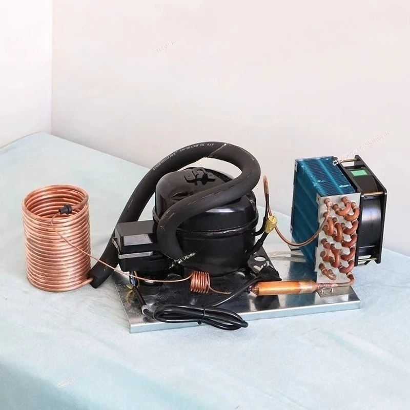 

Small chiller 220V circulating water refrigerator power-on refrigeration environmentally friendly gas cooler