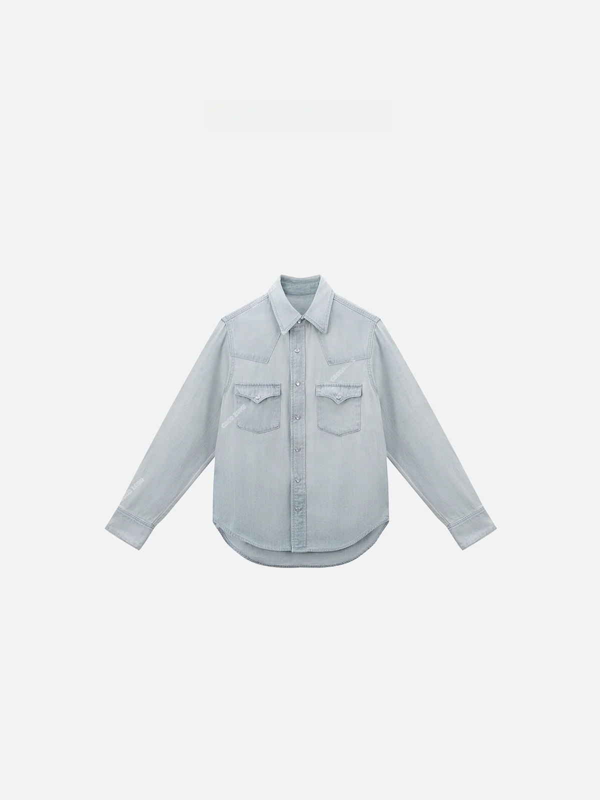 

Casual Long Sve Collared irt Women's Single Button Versatile Spring 2026 ZONE Liu Helen Cotton Blend Loose Fit irt