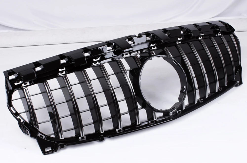 

Передняя решетка GT Style, бампер, сетка капота для Mercedes Benz Facelift CLA Class W117 CLA180 200 250 A45 AMG 2017-2019