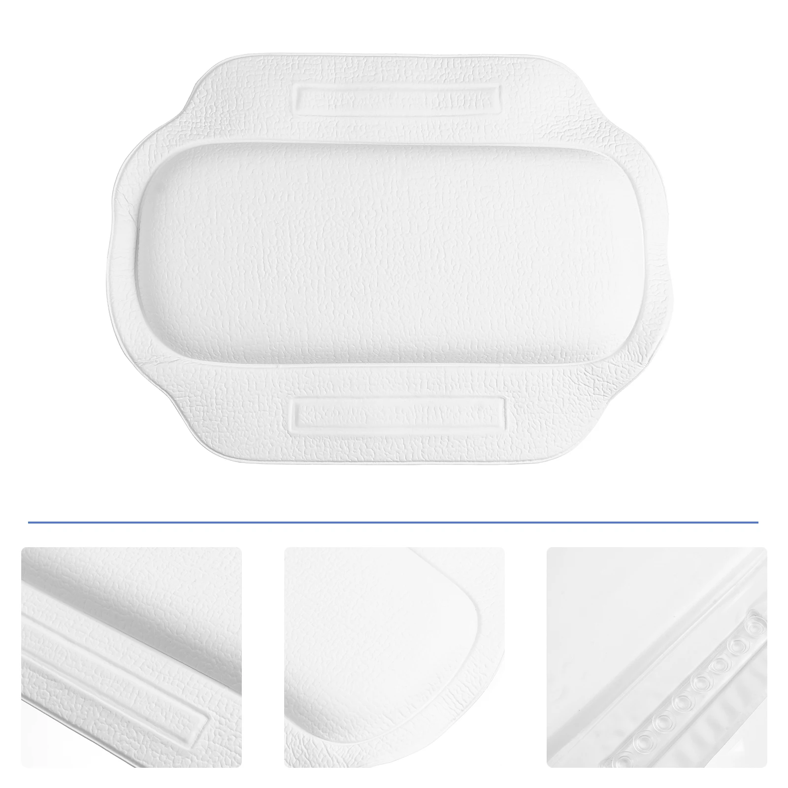 

Anti Slip Suction Cup Pillow Bath Tub Spa Tubs Bathing Shower PVC Foam Bath Pillow Bathtub Cushion Head Support Non Slip Suction