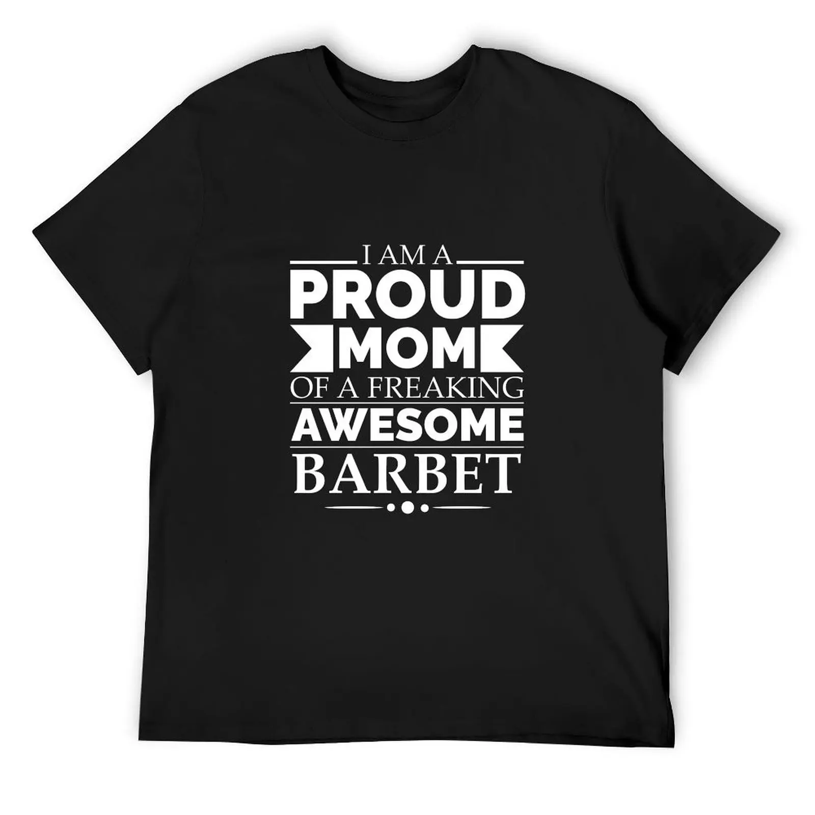 Mamá orgullosa barbet Dog Mom Owner camiseta del día de la madre ropa hippie camisas holgadas para un niño camisetas de aduanas para hombres de algodón