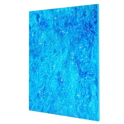 Acrylic Plastic Sheet with Glittering Star Dots on Blue Background 12x8 inches 3MM Thick Acrylic Plastic Sheet , For Crafts, DIY