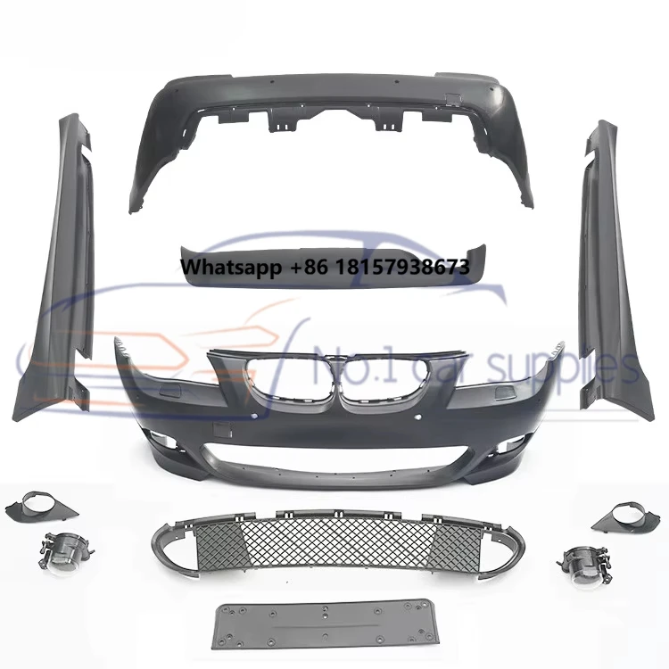 

E60 MT STYLE PP MATERIAL FRONT REAR BUMPER FOR 5 SERIES E60 BODY KIT