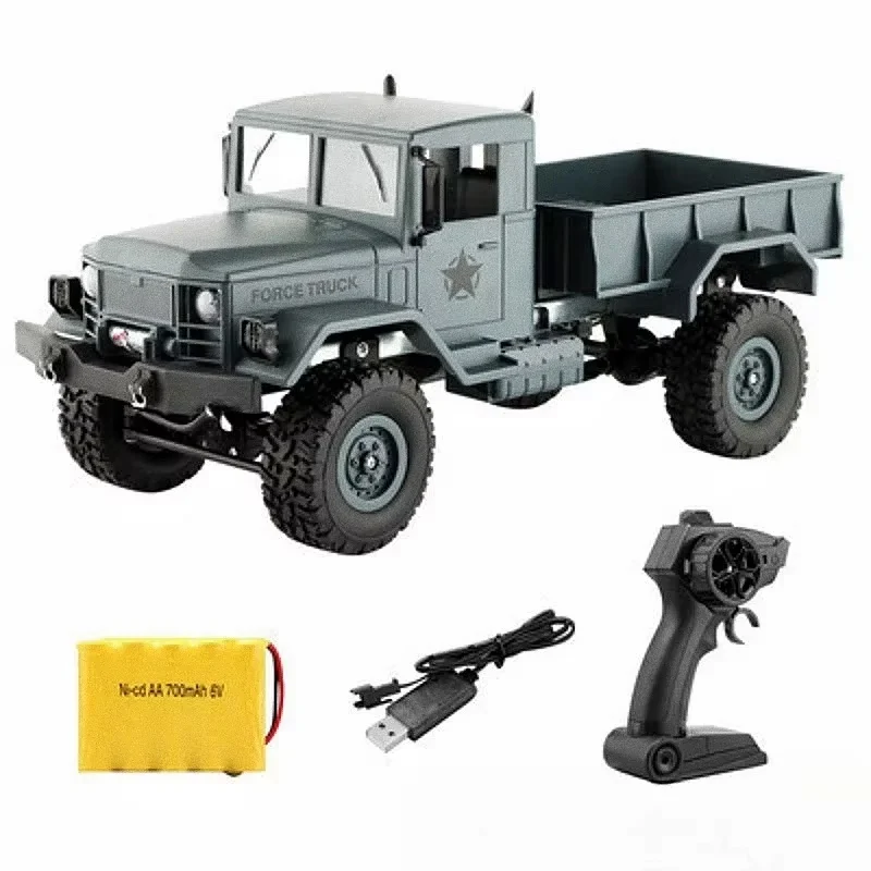 Veículo de Escalada de Controle Remoto, Cartão Militar, RC, Tração nas Quatro Rodas, Simulação Militar, Caminhão Militar, RC, Cross-Border, 2.4g