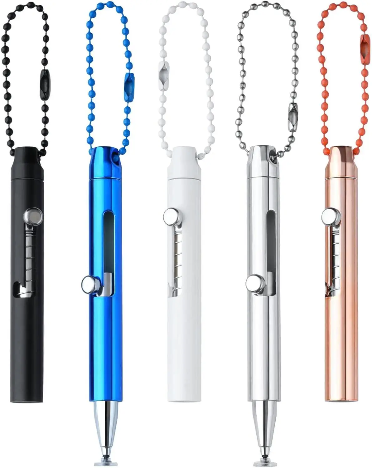 

Высокоточные емкостные стилусы для iPad, iPhone, Samsung Galaxy - универсальные для сенсорных экранов (набор из 5 штук, разноцветные)