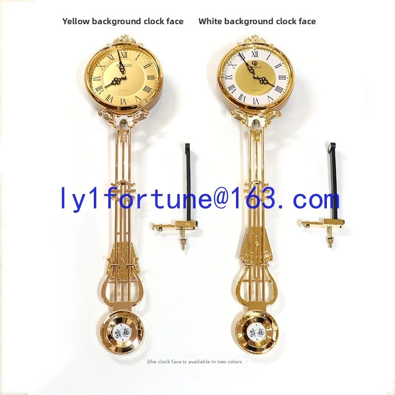 Floor clock pendulum accessories European living room pendulum clock seat  movement Vertical quartz  parts