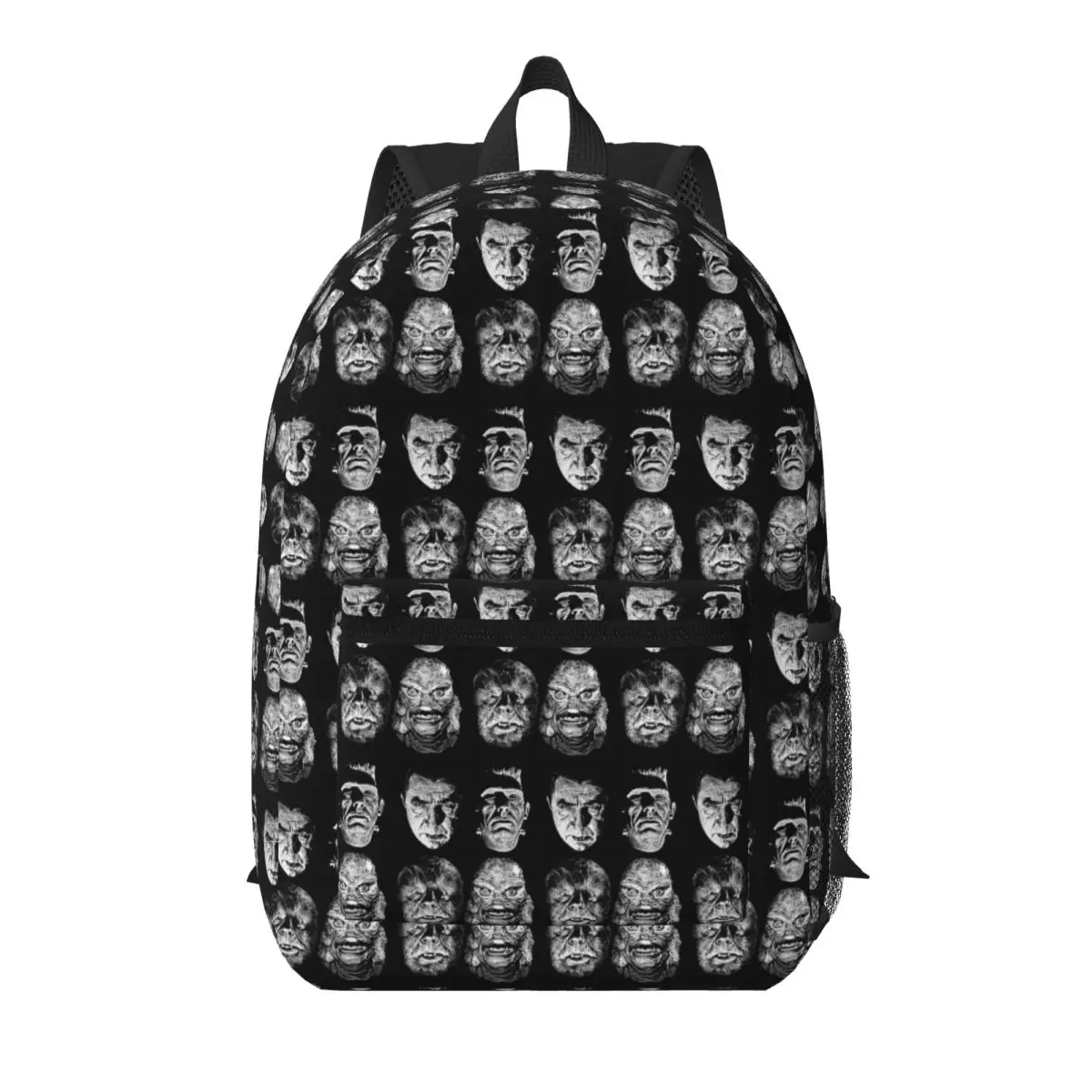 

Universal Studios, Monsters,dracula, Wolfman, Frankenstein Backpack School Bag Hiking Travel Daypack Girls Bookbag Shoulder Bags