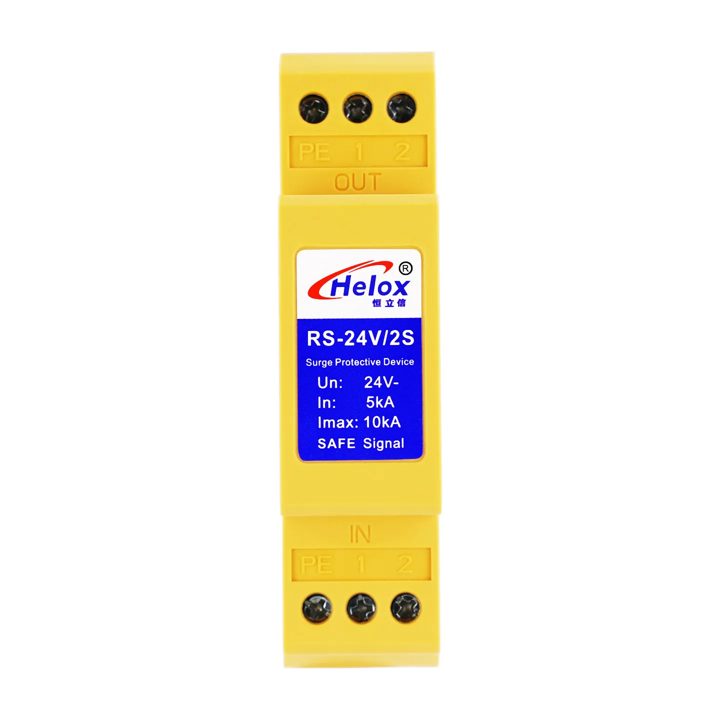 Fire Signal Lightning Arrester 24V PLC Switch Digital 4-20MA Signal Surge Protector