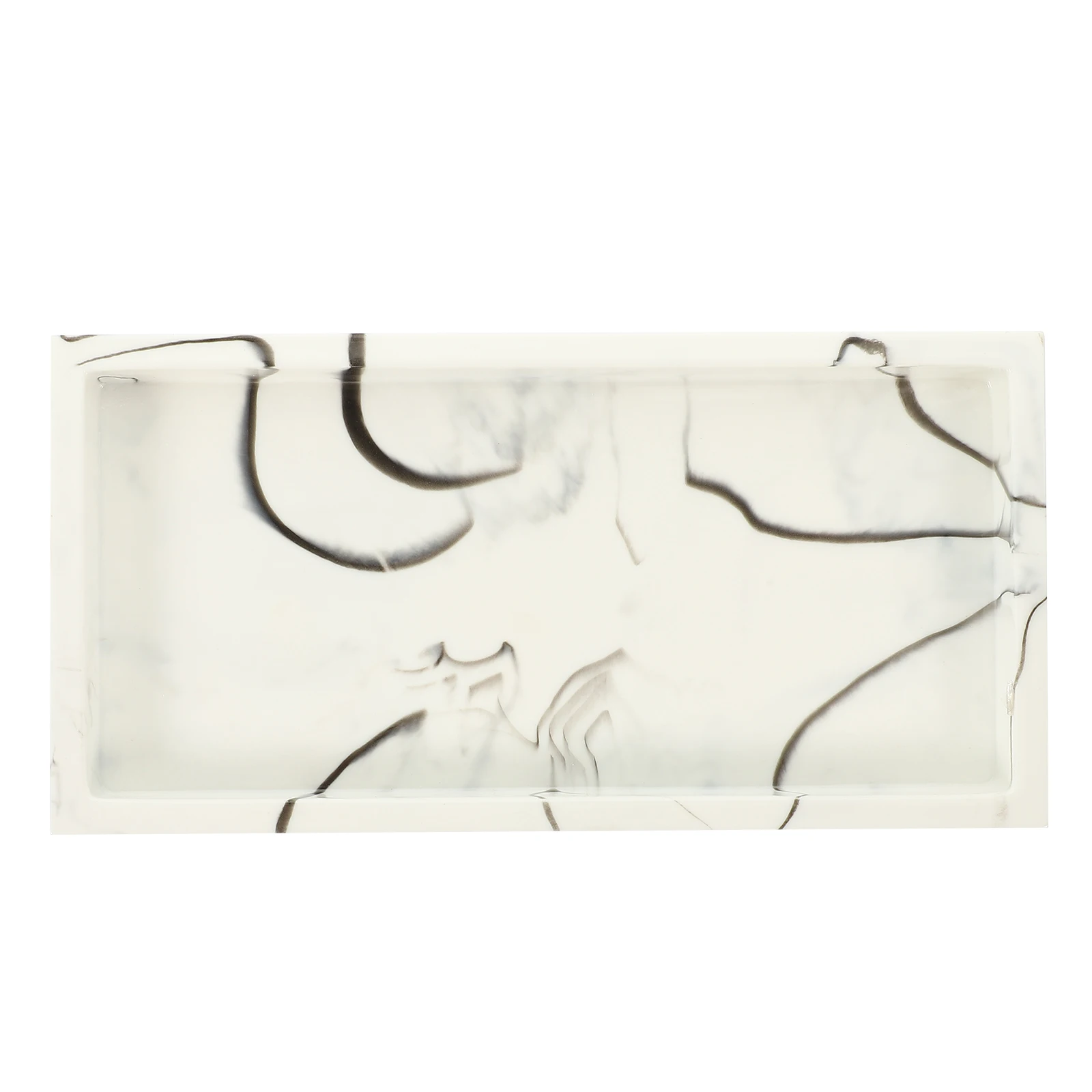 

Marble Grain Tray Home ganizing Bathroom Accessories Creative Jewelry Sundries Vanity Countertop Decorative Smooth Easy
